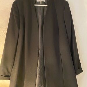 Longer suit jacket